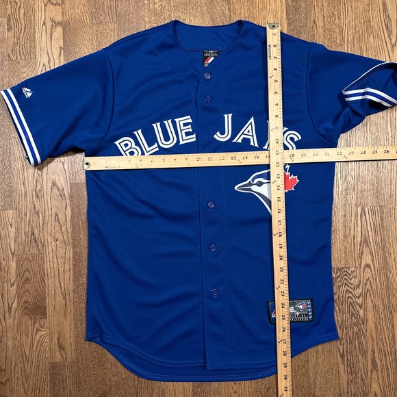 Vintage Y2K Majestic Toronto Blue Jays Josh Johnson 55 Baseball Jersey Mens M - Picture 11 of 11